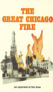 Cover of: The Great Chicago Fire | Ernie Winstanley