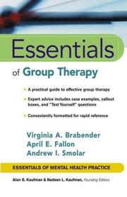 Essentials of group therapy