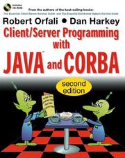 Cover of: Client/server programming with Java and CORBA