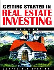 Cover of: Getting started in real estate investing by Michael C. Thomsett