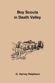Cover of: Boy Scouts In Death Valley