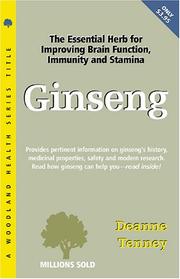 Cover of: Ginseng