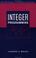 Cover of: Integer programming