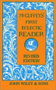 Cover of: McGuffey's First Eclectic Reader