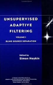 Unsupervised adaptive filtering