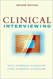 Cover of: Clinical interviewing