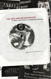 The Anti-matter anthology