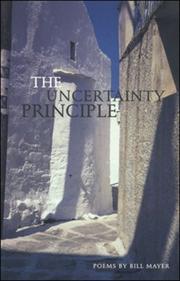Cover of: The Uncertainty Principle : Poems