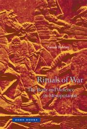 Cover of: Rituals of War: The Body and Violence in Mesopotamia