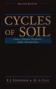 Cover of: Cycles of soil by F. J. Stevenson