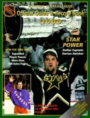 Cover of: The National Hockey League Official Guide & Record Book: 2000 (National Hockey League Official Guide and Record Book 2000)
