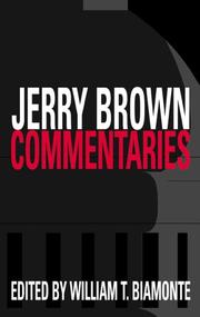 Commentaries by Jerry Brown