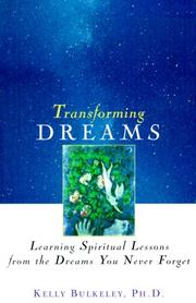 Cover of: Transforming Dreams: Learning Spiritual Lessons from the Dreams You Never Forget