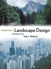 Cover of: Introduction to Landscape Design by John L. Motloch