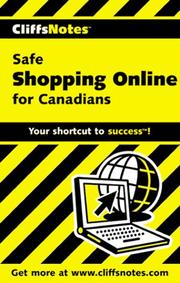 Cover of: CliffsNotes Safe Shopping Online for Canadians