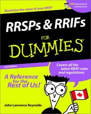 Rrsps and Rrifs for Dummies by John Lawrence Reynolds
