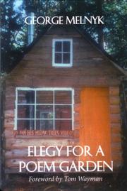 Cover of: Elegy for a Poem garden
