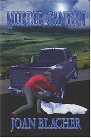 Cover of: Murder Canyon | Joan Blacher