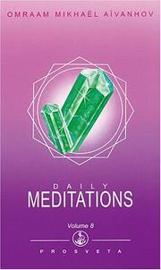 Cover of: Daily Meditations by Omraam Mikhael Aivanhov