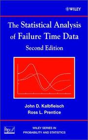 The statistical analysis of failure time data by J. D. Kalbfleisch