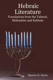 Cover of: Hebraic Literature - Translations from the Talmud, Midrashim and Kabbala