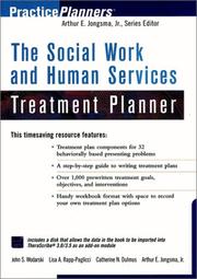 The social work and human services treatment planner