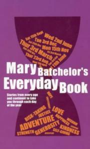 Mary Batchelor's everyday book