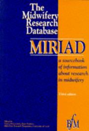 Cover of: Miriad: Report of the Midwifery Research Database