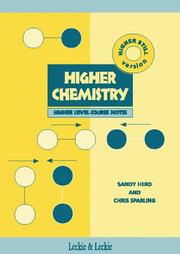 Higher chemistry : revision notes