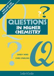 Questions in Higher Chemistry : Higher Still version