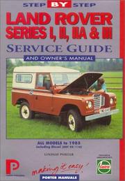 Land Rover series I,II & III step-by-step service guide