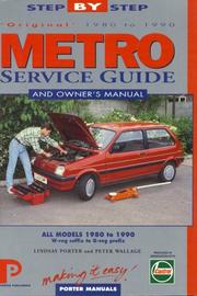 Metro : service guide & owner's manual