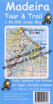 Cover of: Madeira Super-durable Tour & Trail Map (Tour & Trail Maps)