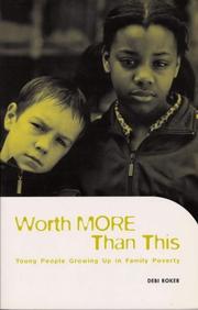 Cover of: Worth More Than This