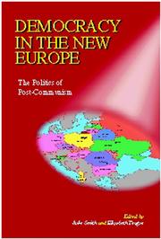 Cover of: Democracy in the New Europe by Julie Smith, Elizabeth Teague