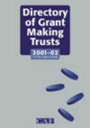 Cover of: The Directory of Grant-making Trusts: 2001-2002