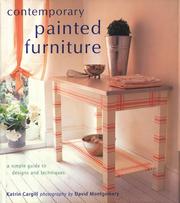 Cover of: Contemporary Painted Furniture