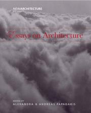 Essays in architecture