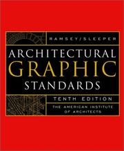 Cover of: Architectural Graphic Standards, Tenth Edition (Book & 3.0 CD-ROM Set)