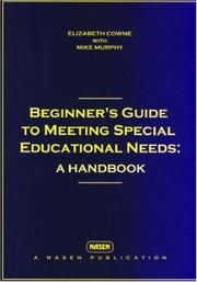 Beginner's guide to meeting special educational needs : a handbook