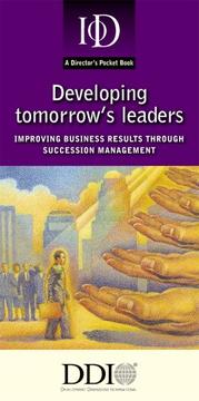 Cover of: Developing Tomorrows Leader