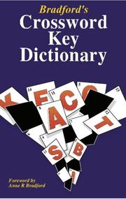 Bradford's crossword key dictionary