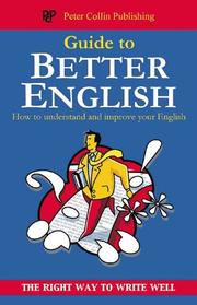Cover of: Guide to Better English