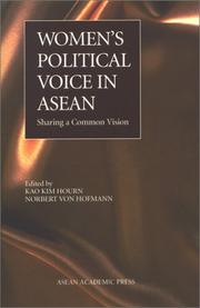 Women's political voice in Asean : sharing a common vision