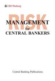 Risk management for central bankers