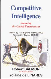Cover of: Competitive Intelligence: Scanning the Global Environment