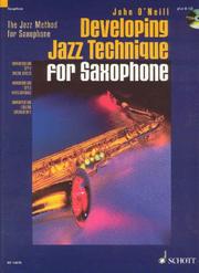 Cover of: Developing Jazz Technique for Saxophone: The Jazz Method
