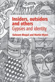 Cover of: Insiders, Outsiders and Others: Gypsies and Identity