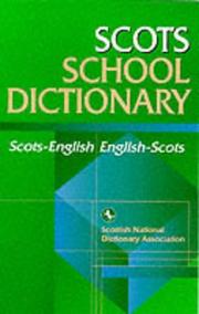 Scots school dictionary : Scots-English, English-Scots