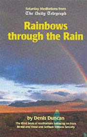 Rainbows through the rain : Saturday meditations from The daily telegraph